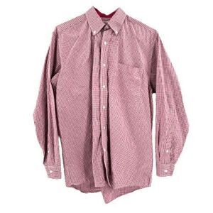 Cody James Men's Western‎ Shirt Medium Red Plaid Cowboy Rodeo Ranch Long Sleeve